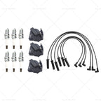 3 Pack Ignition Coils + 6X Leads for Holden Statesman Commodore 10467067