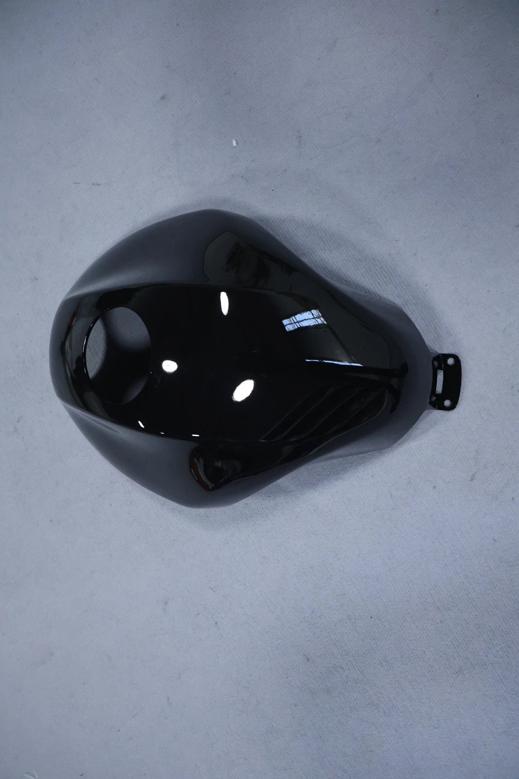 Glossy Black Gas Fuel Tank Cover for Kawasaki Ninja 650R (2009–2011)