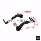 22mm Brake Clutch Lever Handguards for Street Dirt Bike Motorcycle