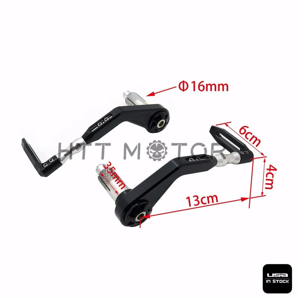 22mm Brake Clutch Lever Handguards for Street Dirt Bike Motorcycle