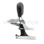 Detachable Sissy Bar Backrest Chrome for Harley Dyna (2006–2017)