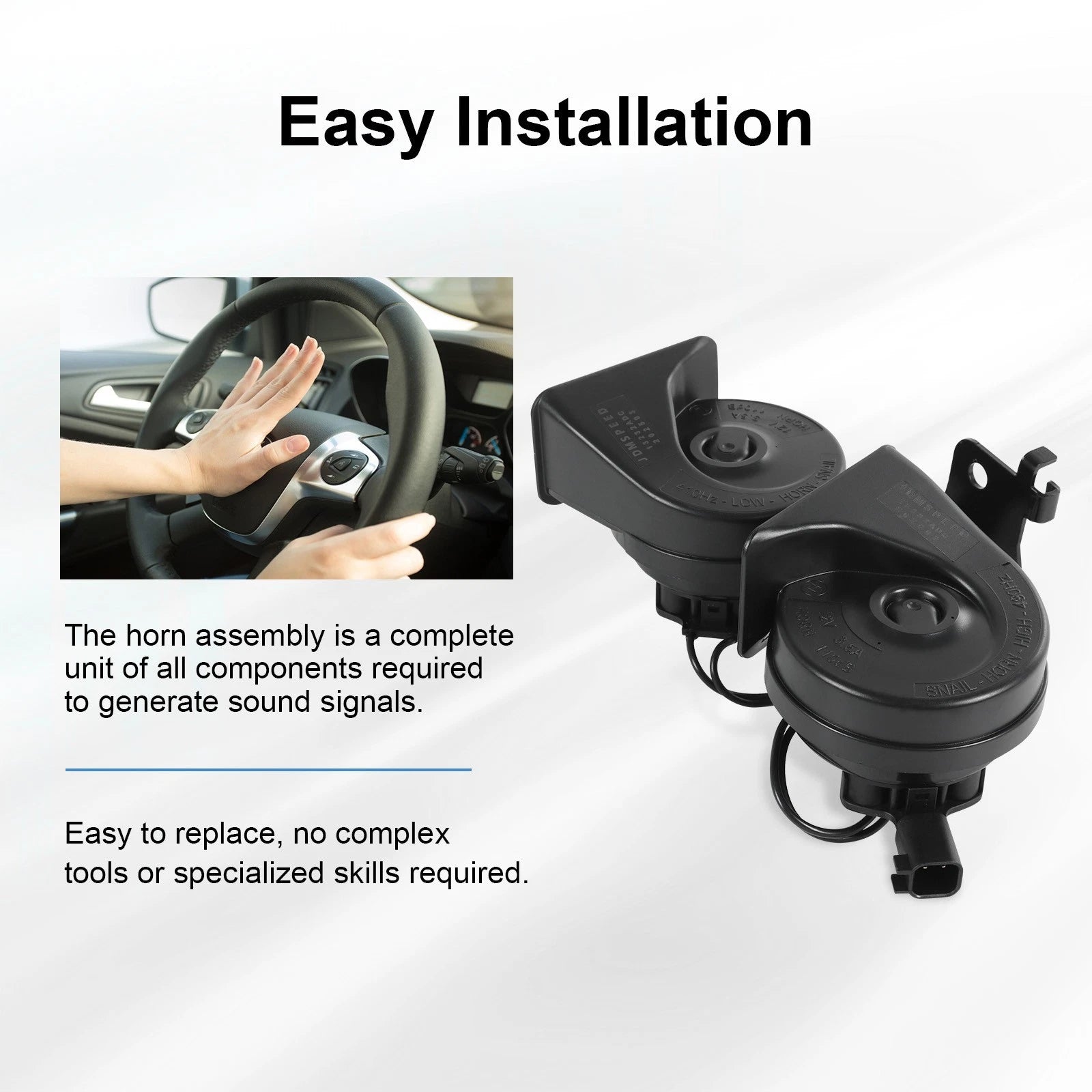 Horn Assembly for Ford F-250 Super Duty (2017–2022)