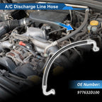 A/C Refrigerant Liquid Hose for Hyundai Elantra (2001–2006) No. 977632D100
