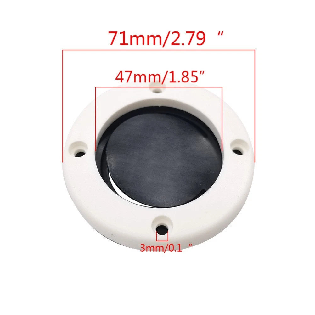 Cockpit Drain Valve for - UV Resistant, Salt Spray Resistant