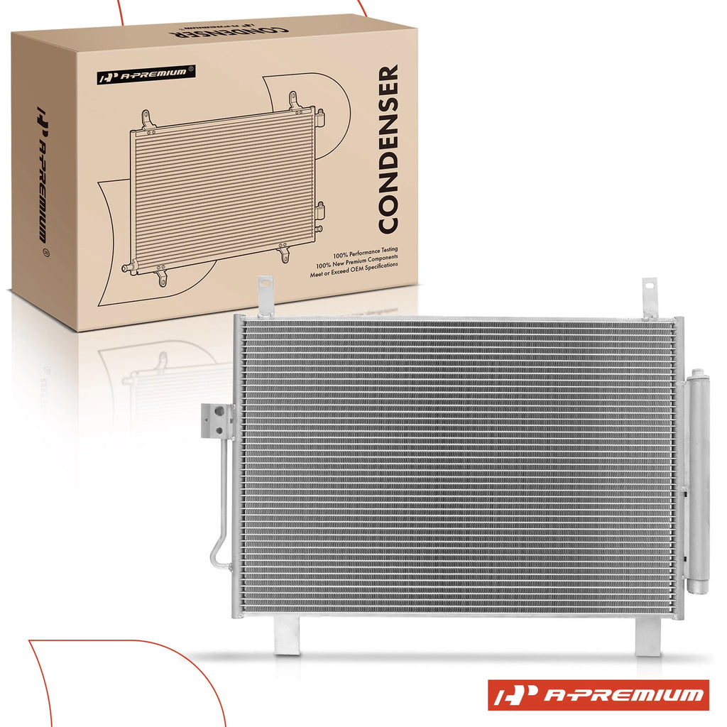 A/C Condenser with Receiver Drier & Bracket for INFINITI QX60 (2014–2018)