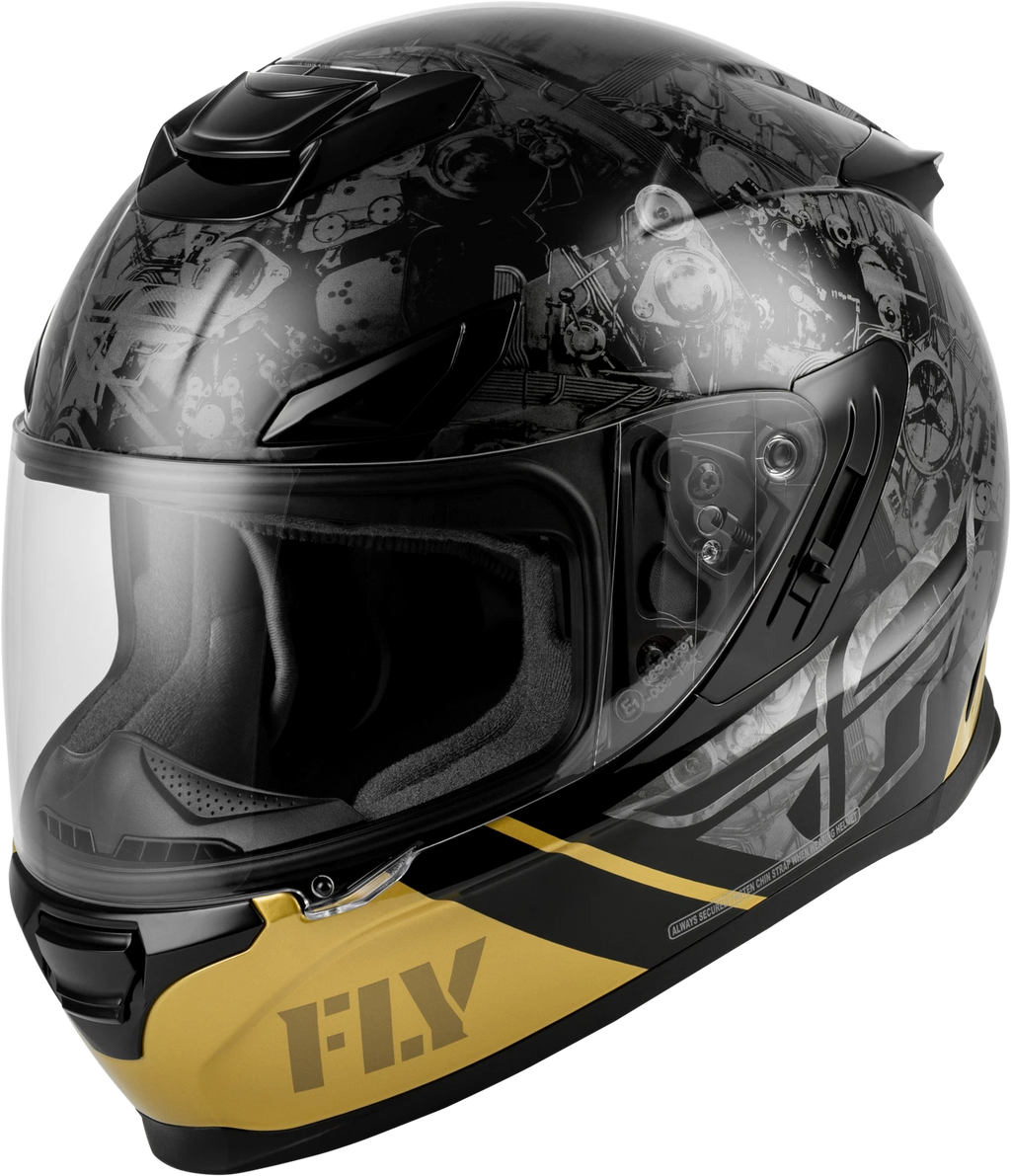 Fly Racing Sentinel Mech Helmet for Street Riding (Medium)