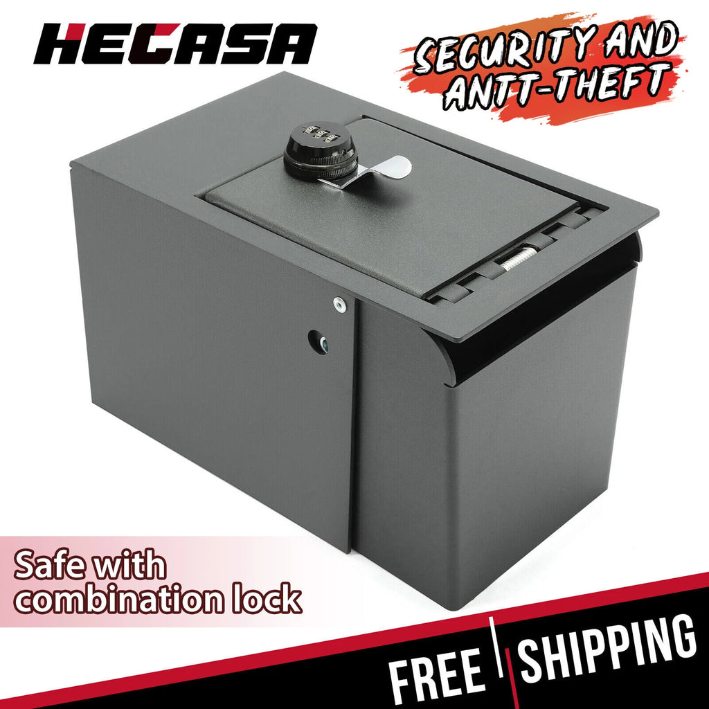 Full Floor Center Console Security Vault Gun Safe for Ford Explorer (2011–2019)