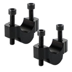 20 mm Aluminum Handlebar Risers for Yamaha Tenere 700 (2019–2023) - Black T9