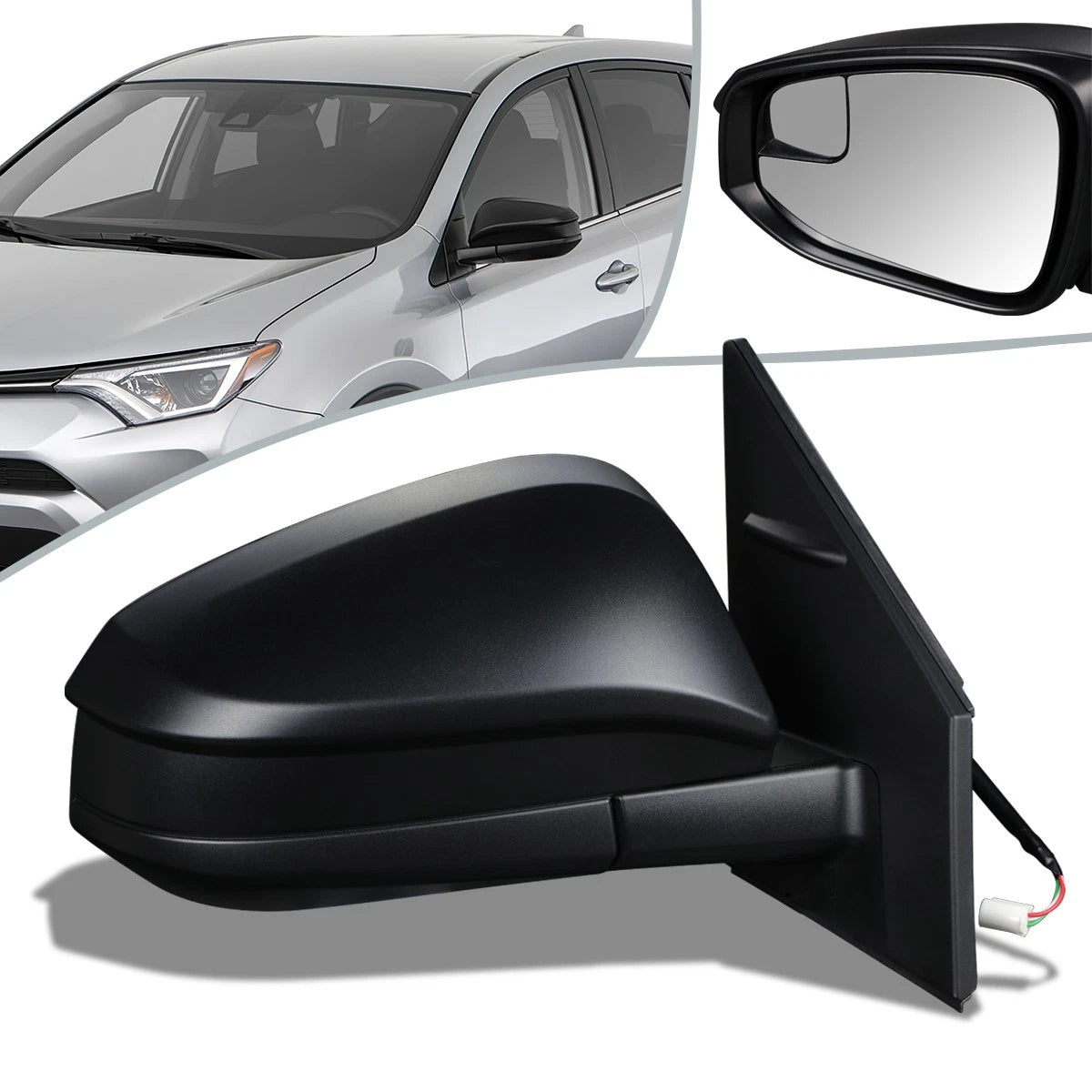 Power+Spotter Door Mirror for Toyota RAV4 LE (2016–2018)