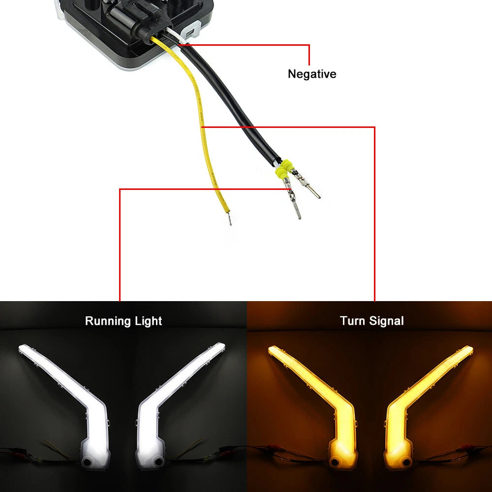 Front Turn Signal Lights for Can-Am Maverick X3 XDS XRS (2017–2023)