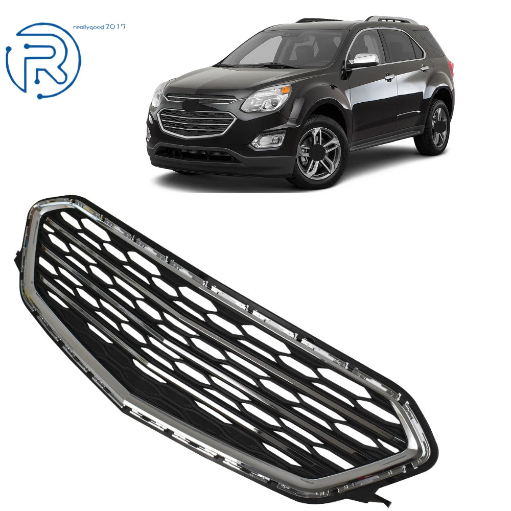 Front Lower Grille with Chrome for Chevrolet Equinox (2016–2017)