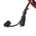 Crocodile Clip to SAE Connector Car Charge Extension Cable 1m
