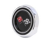Deluxe Horn Cap for 1967 Chevrolet Corvette (Chevy Cross Flags)