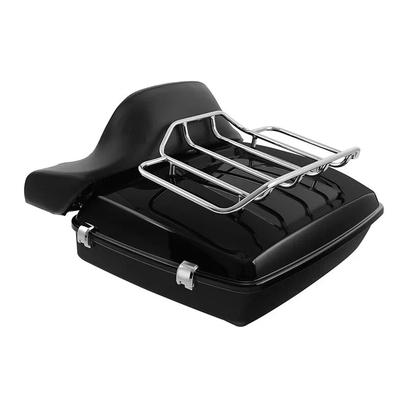 Chopped Trunk Solo Mount Rack for Harley Road King (2014-2025)