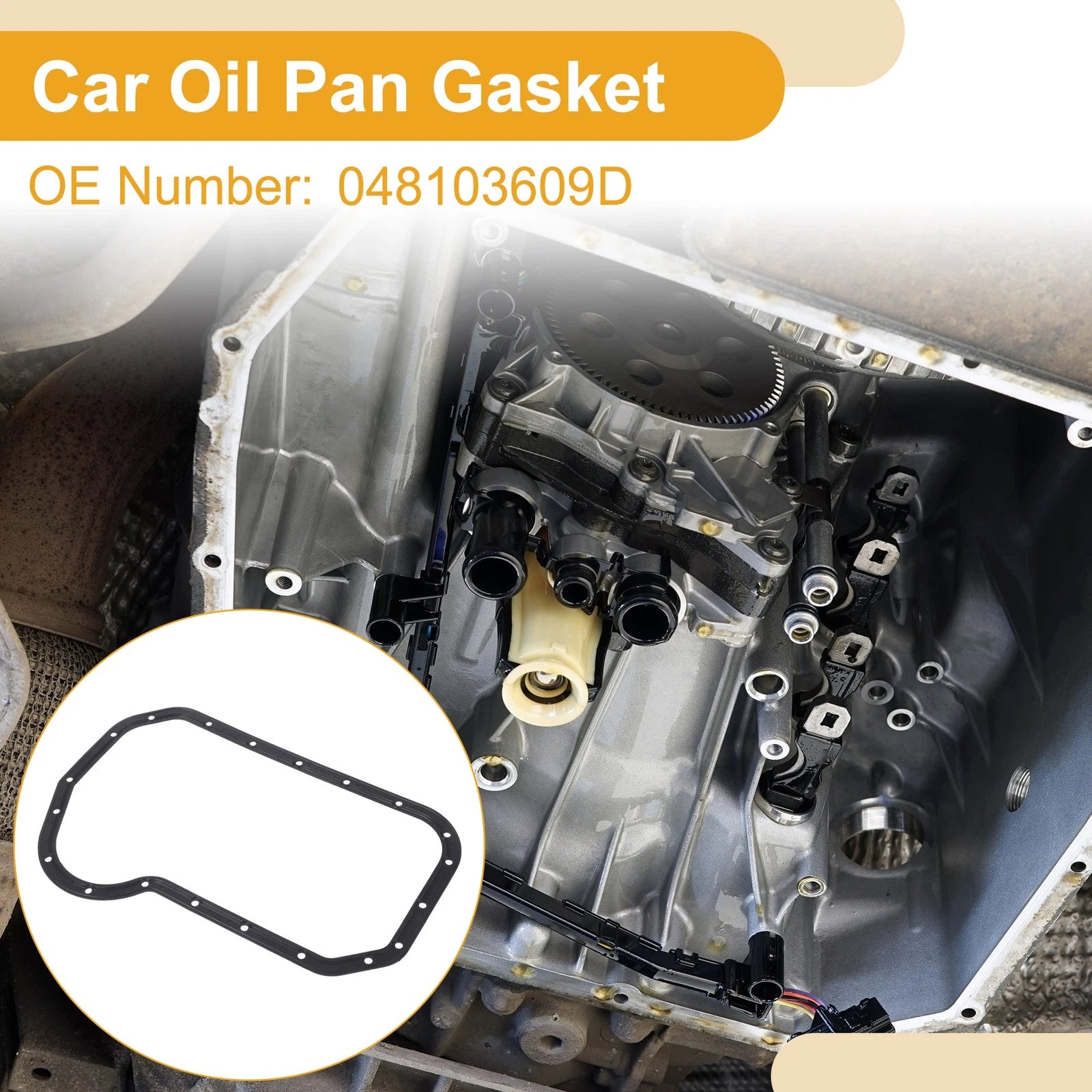 Transmission Filter Oil Pan Gasket for Volkswagen Transporter (No.048103609D)