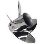 14 1/8x19 Stainless Steel 4 Blade Boat Propeller for Rubex HR4