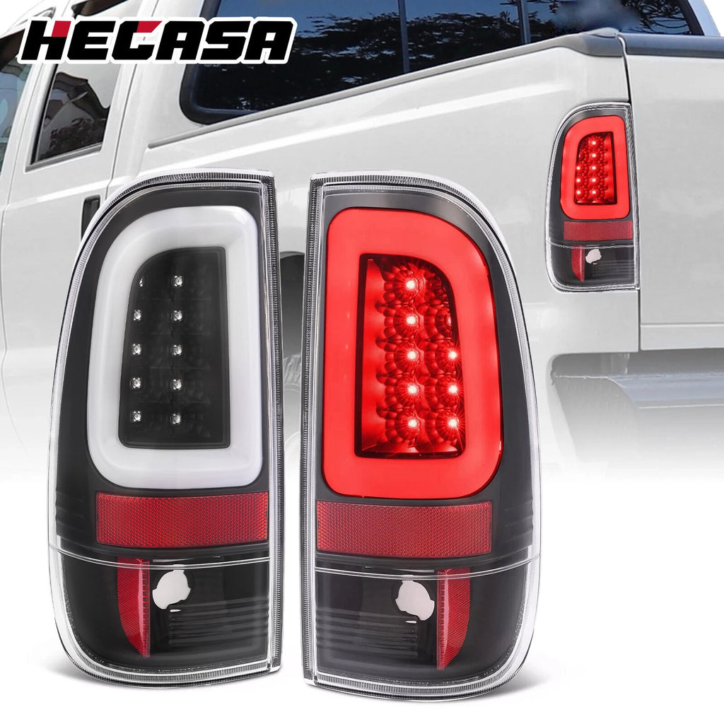 LED Tube Tail Lights Brake Lamps for Ford F150 (1997–2003) F250 F350 (1999–2007)