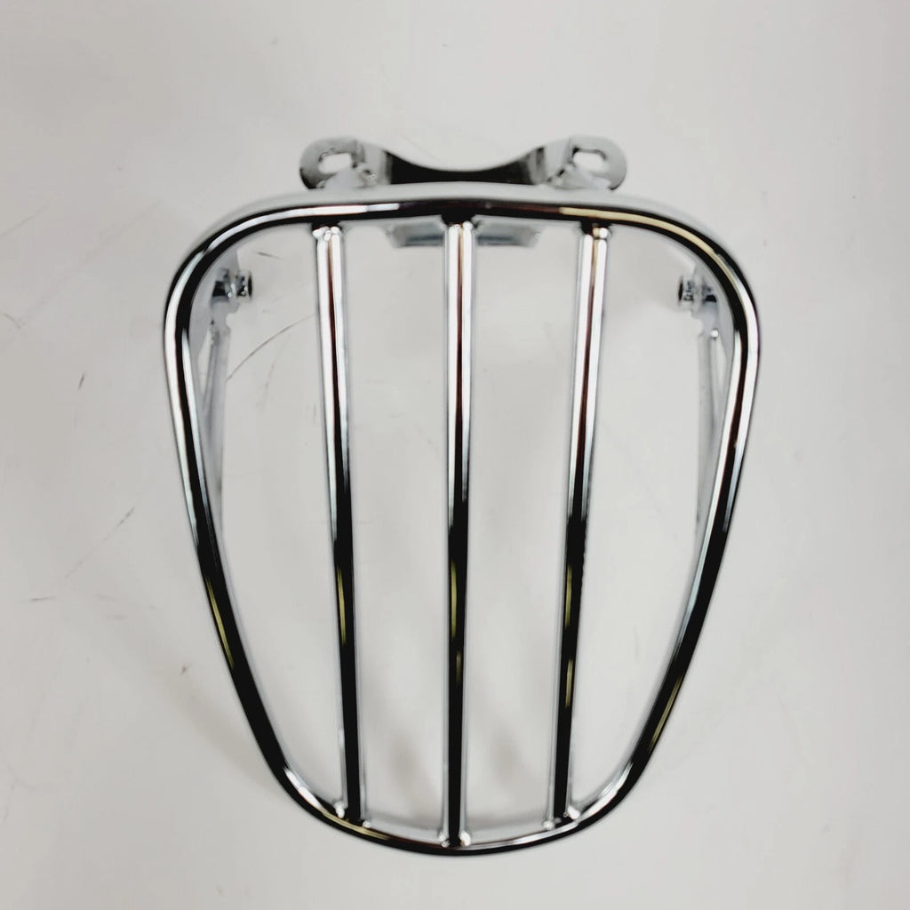 Chrome Solo Seat Luggage Rack for Harley-Davidson Softail Heritage Classic (2018–2024)