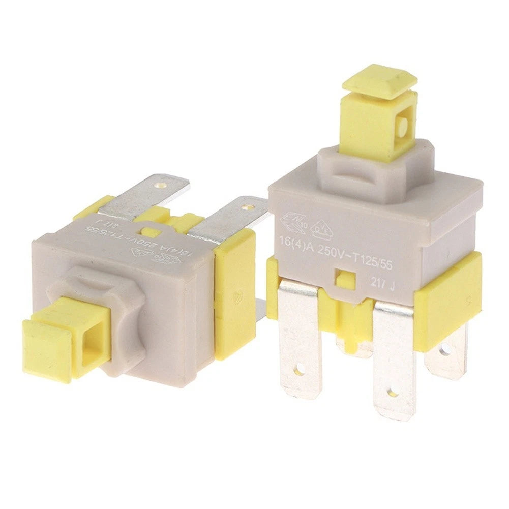 4-Pin 16A 250V Power Switch for Elf-Locking Appliance