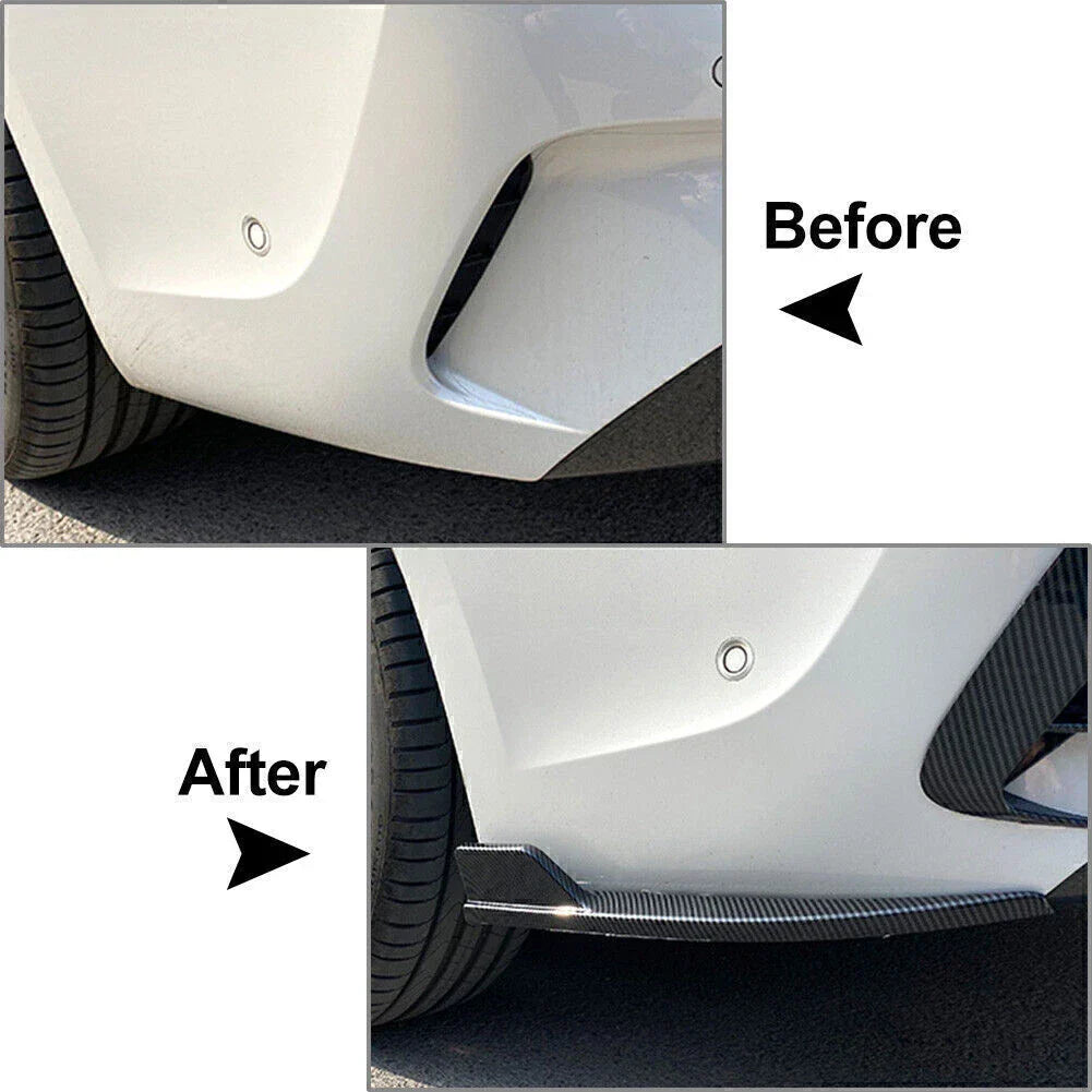 Rear Bumper Side Corner Aprons for BMW 3-Series G20 G21 M-Sport (2019-2021)