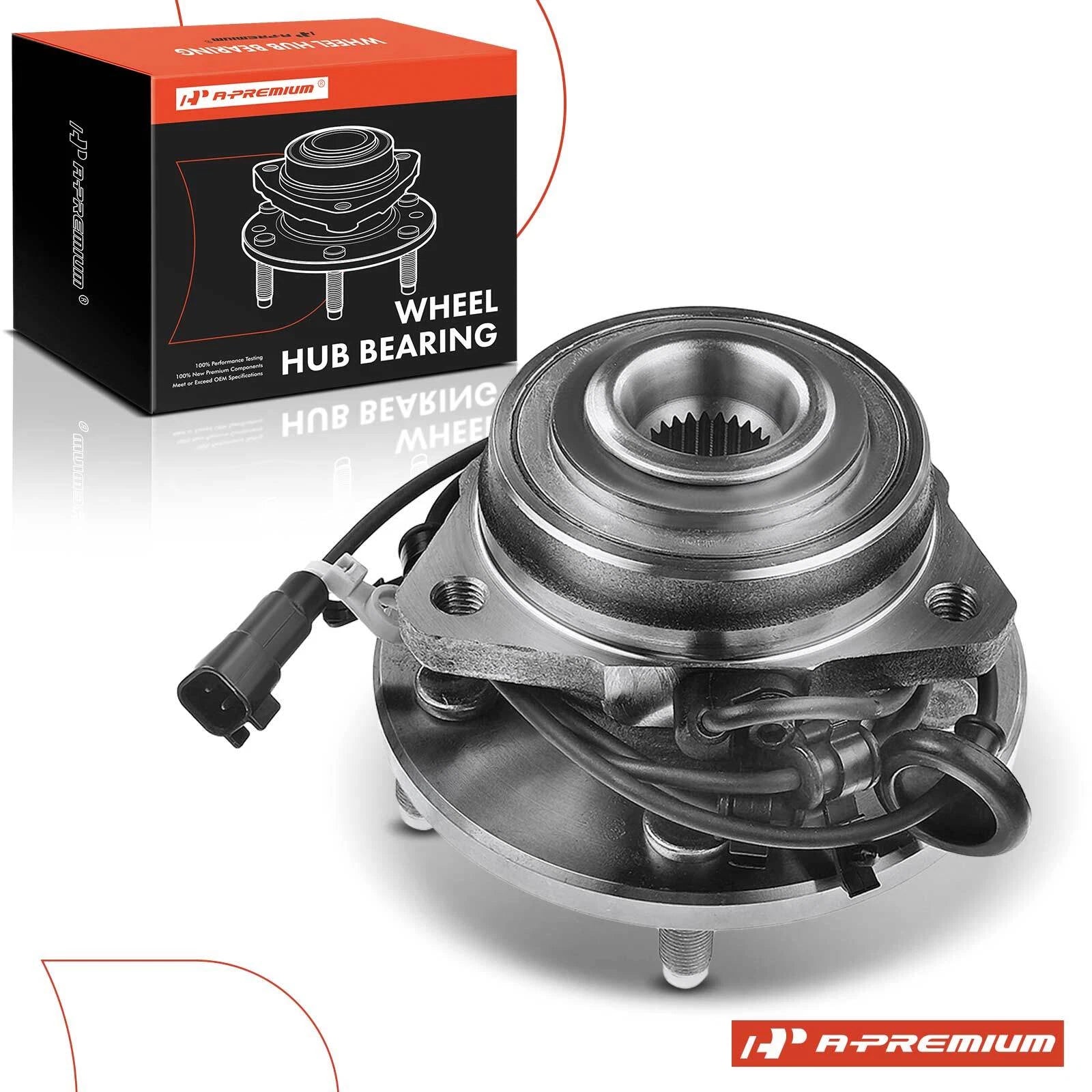 Front Wheel Hub & Bearing Assembly with ABS Sensor for Jeep Liberty (2002–2007)