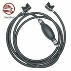 1/4" 6MM Fuel Primer Pump with Fuel Line & Connector for Yamaha Outboard