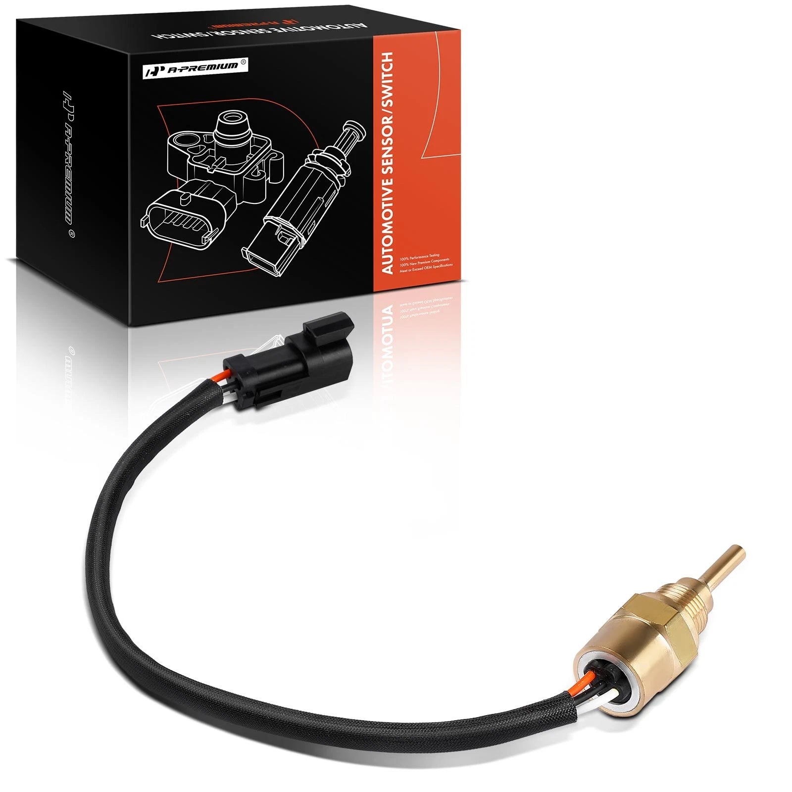 Coolant Temperature Sensor for Ford Freightliner International Volvo 