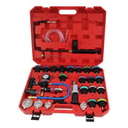 33Pcs Radiator Pressure Tester & Coolant Vacuum Refill Kit for Universal Fit