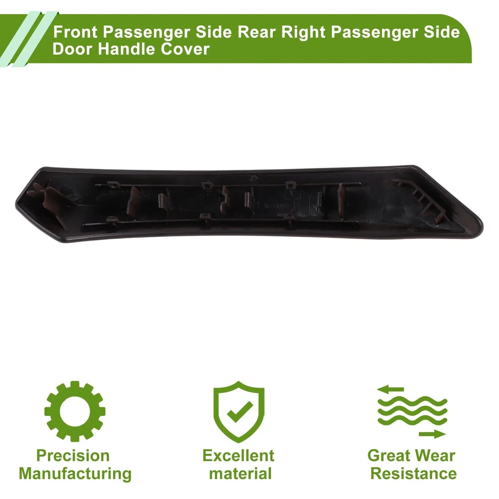 Door Panel Handle Pull Trim Cover for BMW Z4 Red (2009-2016)