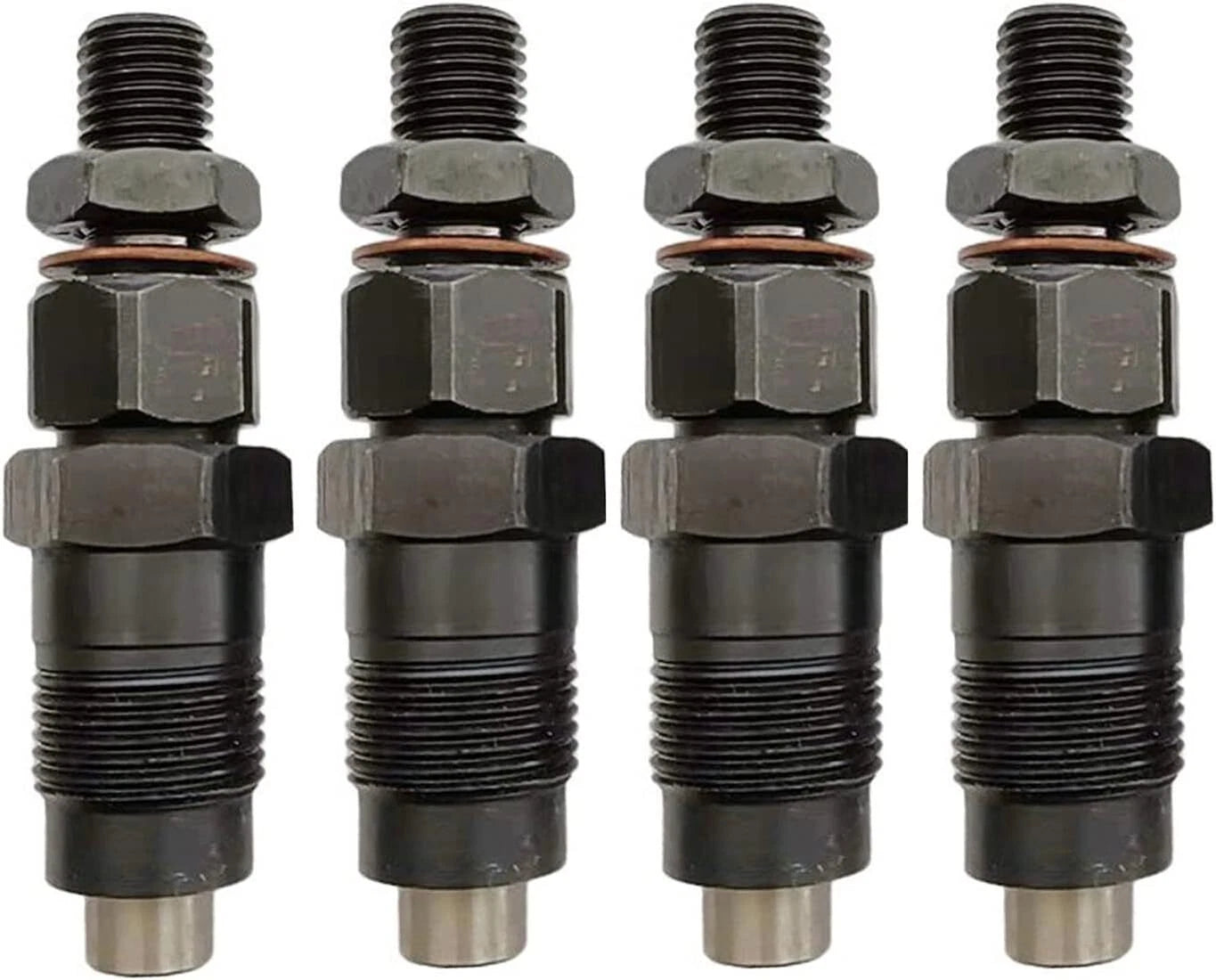 Set of 4 Fuel Injectors for Kubota D1703 V2003 V2203