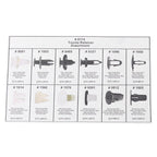 146pcs Fender Fastener Clips for Toyota (Various Years)