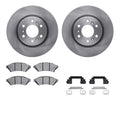 Set of 2 Brake Disc and Pad Kits for Chevy