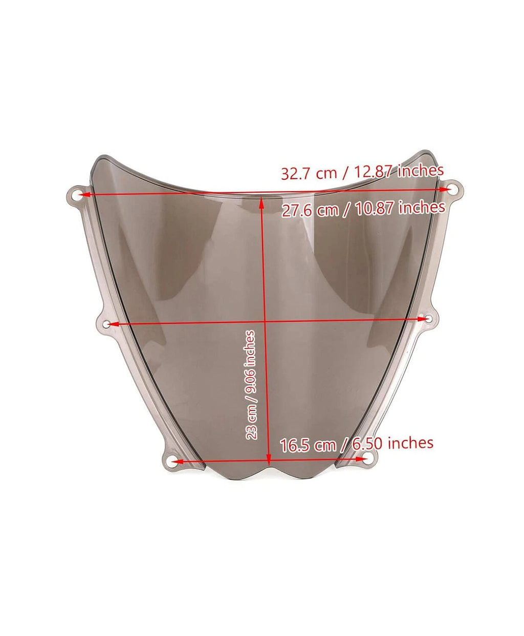 Smoke Windscreen for Suzuki GSXR 1000 (2007–2008) GSX-R1000