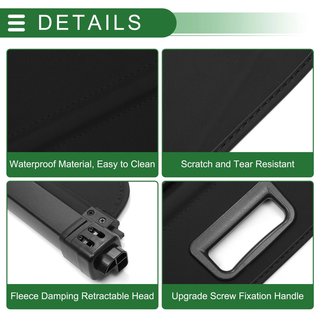 Retractable Cargo Cover for Chevrolet Blazer EV (2024–2025) Gloss Black