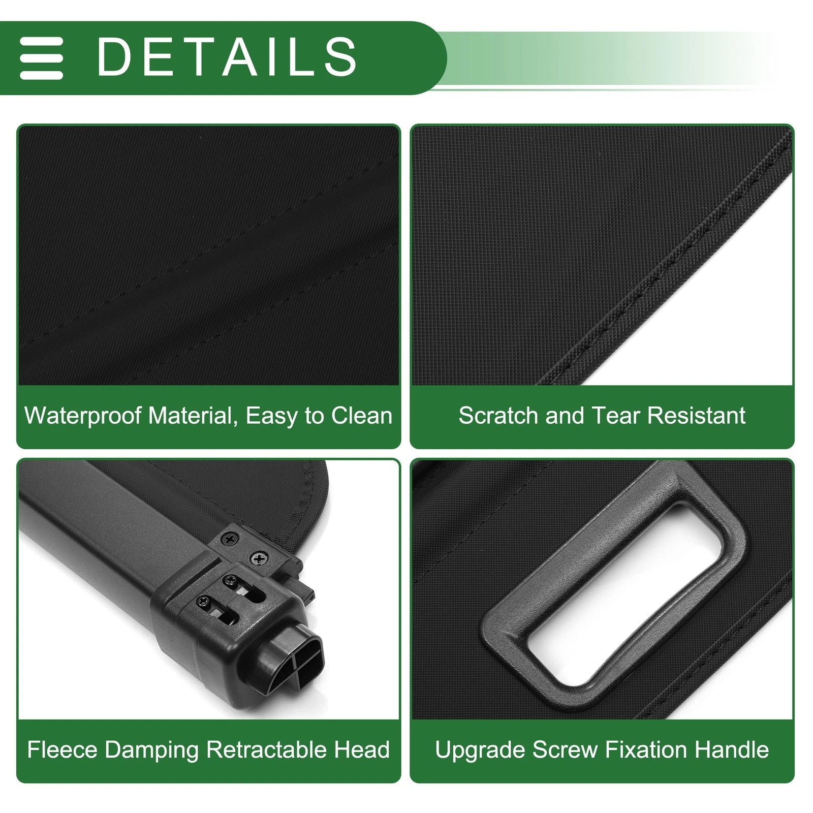 Retractable Cargo Cover for Chevrolet Blazer EV (2024–2025) Gloss Black