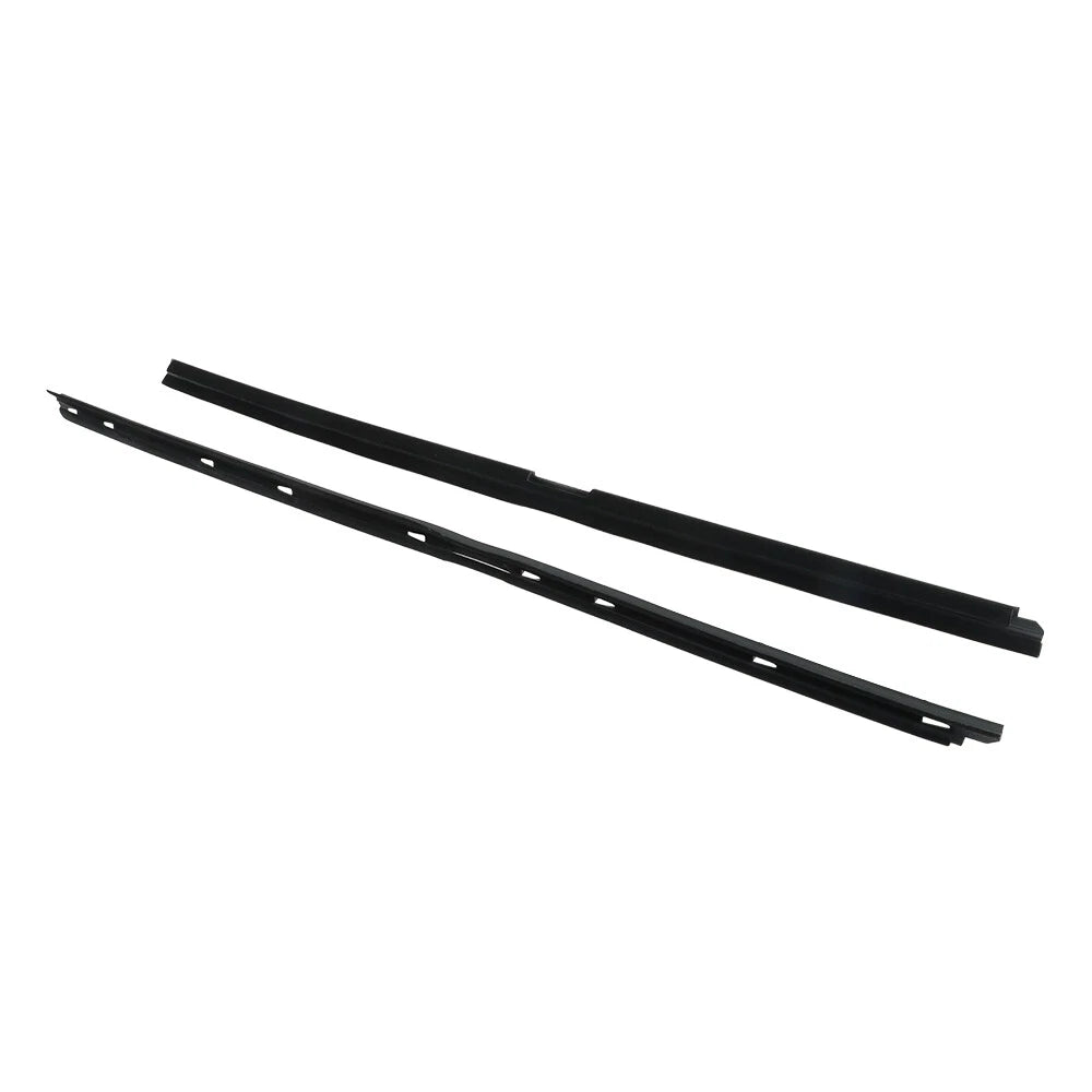 Set of 4 Window Sweep Weatherstrip Felt Seal Kit for Chevy Corvette (1990–1996)