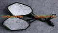 Black Rearview Side Mirrors for Kawasaki Z1000 Z750 ER6N (2003–2023)