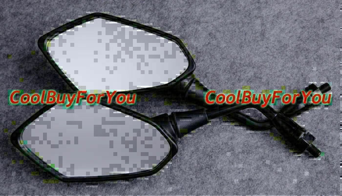 Black Rearview Side Mirrors for Kawasaki Z1000 Z750 ER6N (2003–2023)
