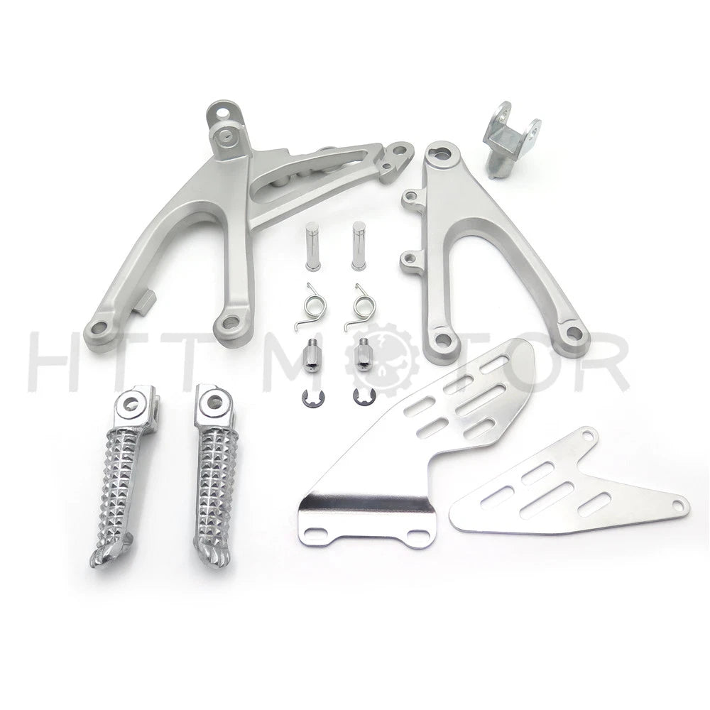 Front Rider Foot Rest Peg Bracket Rearsets for Yamaha YZF R1 (2007–2008)
