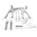 Front Rider Foot Rest Peg Bracket Rearsets for Yamaha YZF R1 (2007–2008)