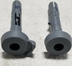 Set of 2 Front Headrest Clips for Jaguar X-Type (2002–2008) - Blue