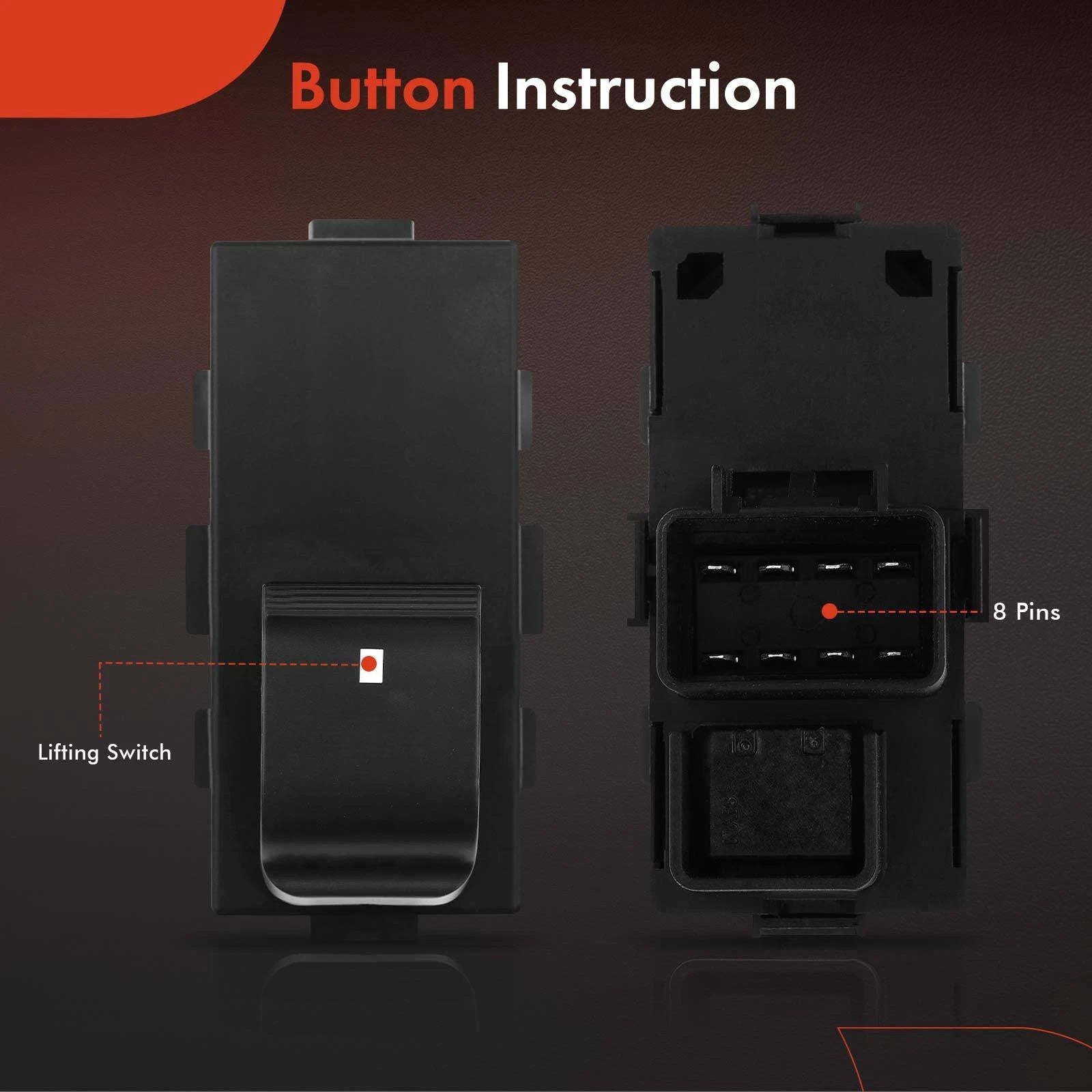 Power Window Switch for Chevy Silverado 1500 (2007-2013)