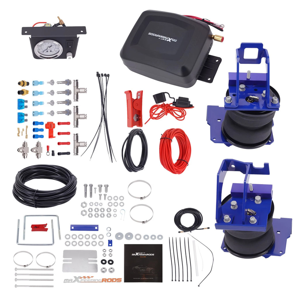 Air Suspension Kit + Air Compressor for Ford F250 Pickup 2WD (2011–2016)