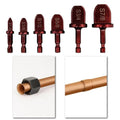 6-Pc Tube Expander Kit 1/4 in Hex Shank for Imperial Copper