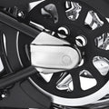 Chrome Rear Axle Covers for Harley Heritage Softail Deluxe (2008–2017)