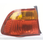 Replacement Driver Side Outer Tail Light Lens/Housing for 1999-2000 Honda Civic