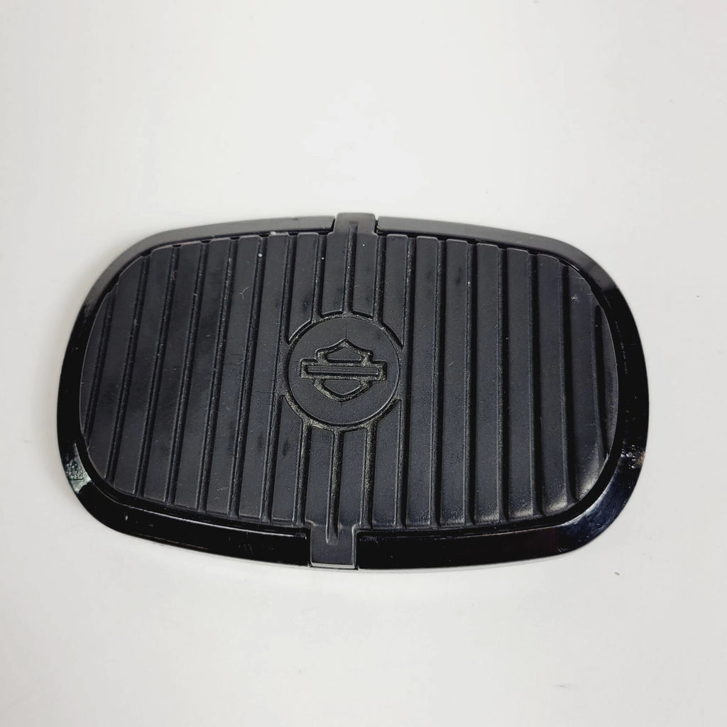Genuine OEM Black Rubber Brake Pedal Pad for Harley Touring FL Softail Dyna (1986–2023)