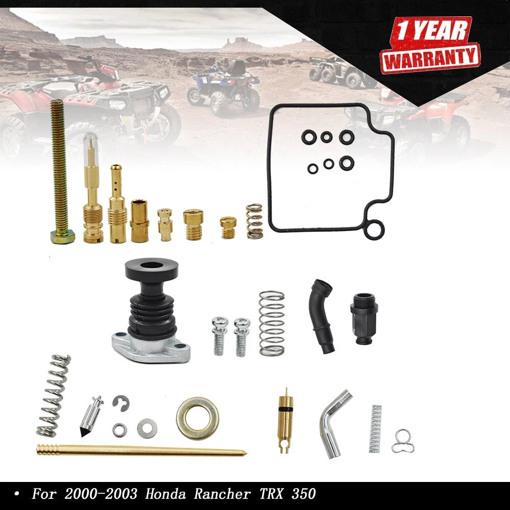 Carburetor Rebuild Kit for Honda Rancher TRX 350 (2000–2003)