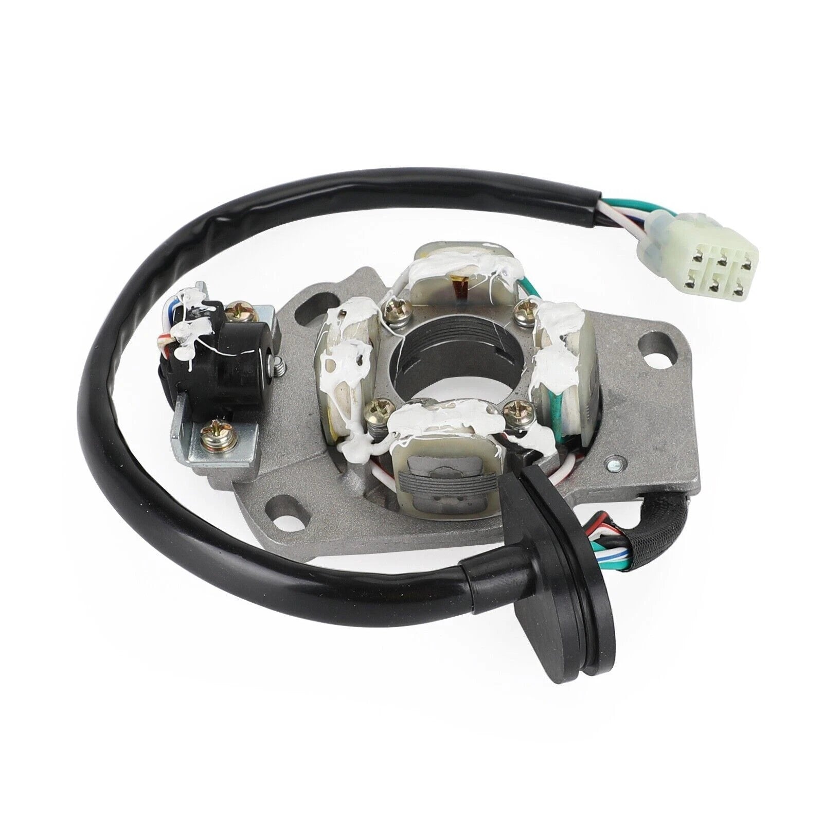 Stator Base Assembly for Yamaha YZ125 (2005–2021) Generator Coil 1C3-85560-10