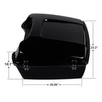 Chopped Trunk Mounting Rack for Harley Road King (1997–2008)
